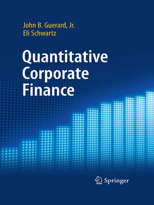 cover image of Quantitative Corporate Finance